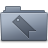 Favorites Folder Graphite Icon 48x48 png